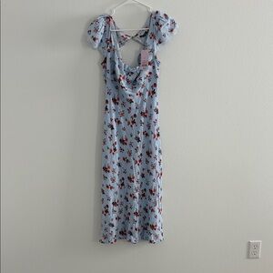 Wild Fable Blue Floral Dress